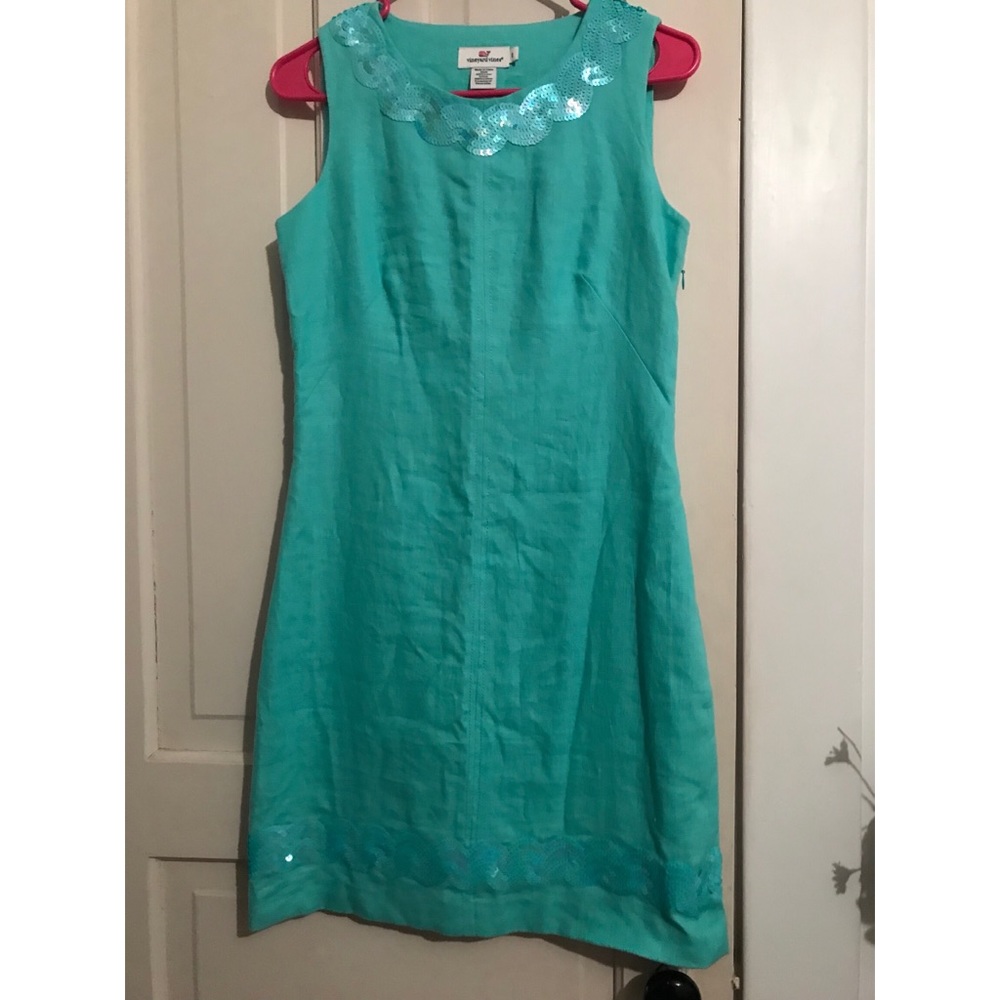Vineyard Vines sequined dress. Worn once!